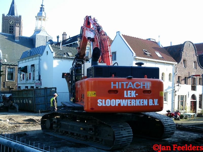 Lek sloopwerken , Sloop Ooievaarsbrug Schiedam.jpg